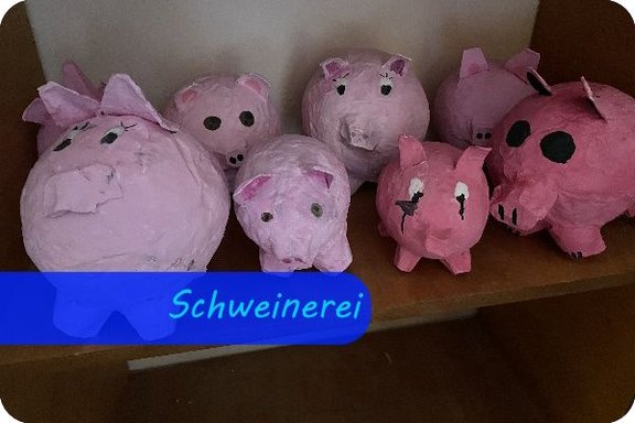 Die Sparschweine der 6b