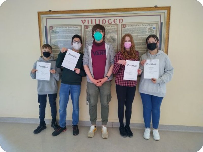 Unsere Streitschlichter AG im Sj 21/22 mit Herrn Ritschel